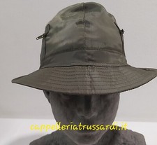 CAPPELLO IMPERMEABILE VERDE PESCATORE ADULTO BAMBINO MISURA 55