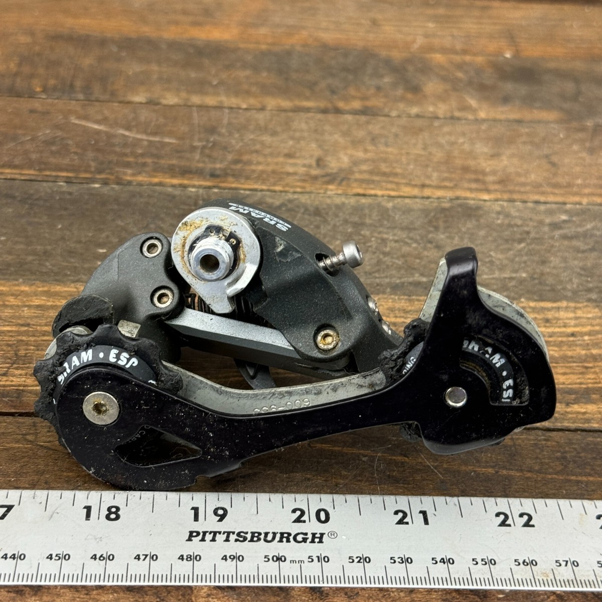 Vintage SRAM ESP 9.0 Rear Derailleur Composite Long Cage 1:1