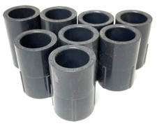 ASSORTED 1-1/4" COUPLING SCH 80 THREADED/SOCKET CONNECTION LOT OF 5