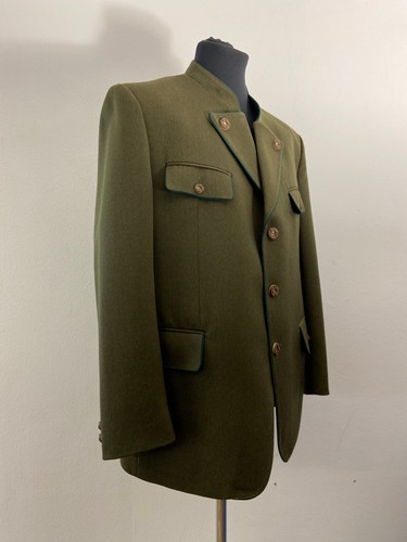 Herren Vintage Loden Grün Vintage Wollanzug | Formelle Jägerkleidung | Größe XL - Bild 10 von 14