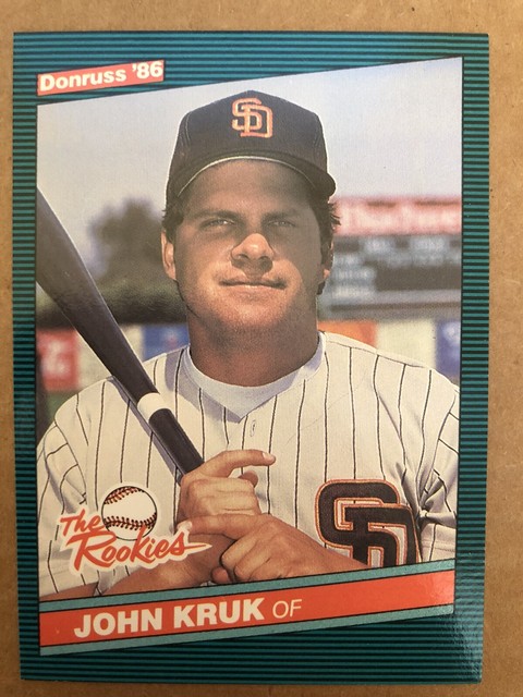 1986 Donruss John Kruk 42 Baseball Card For Sale Online EBay