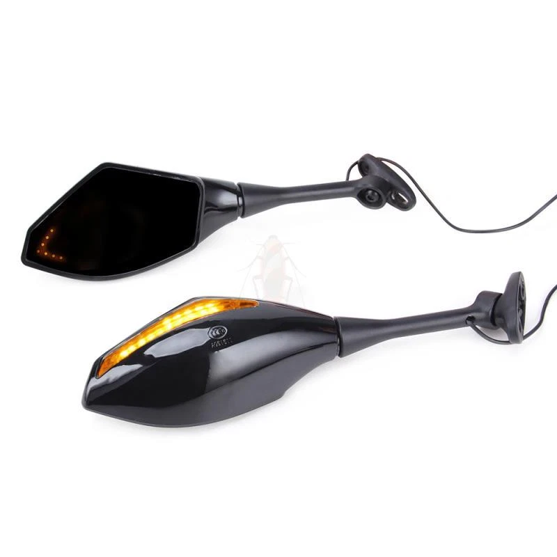 Espelhos de seta integrados luz LED para Honda CBR600RR 2003-2017 CBR1000RR - Imagem 3 de 4