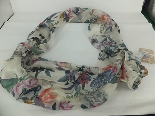 Silk Scarf - Accessorize London design , 100% silk scarf in soft floral pattern