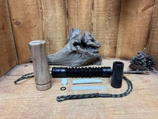 New Item!!!    Deer Grunt Call Un-Finished Kit    English Walnut Barrel