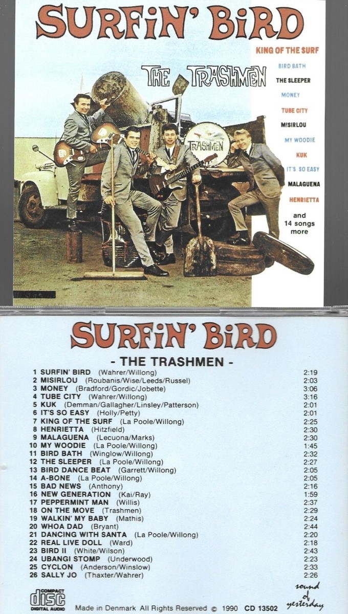 9【希少メキシコ原盤】Trashmen『Surfin' Bird』ロンドンナイト Trashmen - Surfin Bird - LP