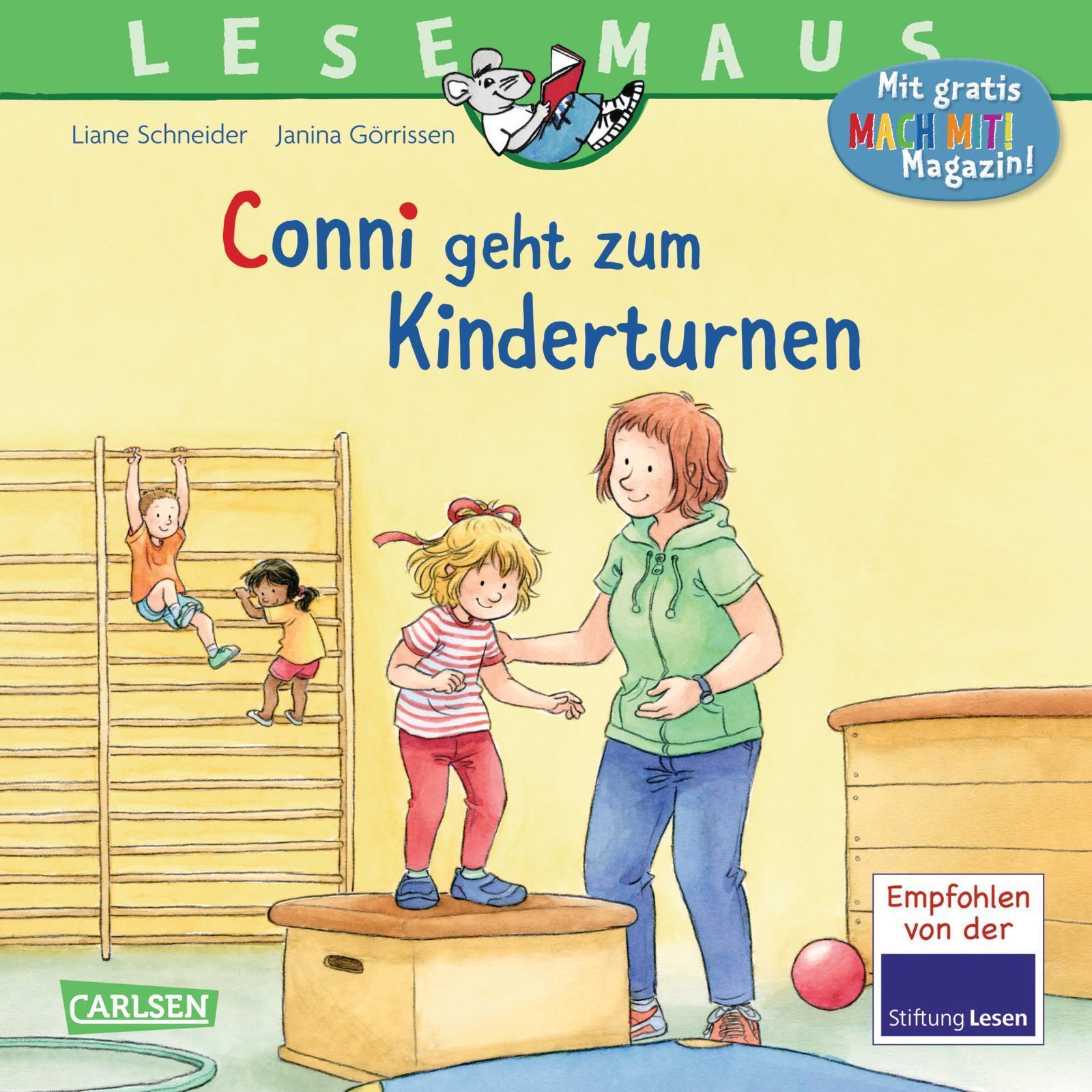 Thumbnail - Lesemaus 114: Conni Geht Zum Kinderturnen Liane Schneider