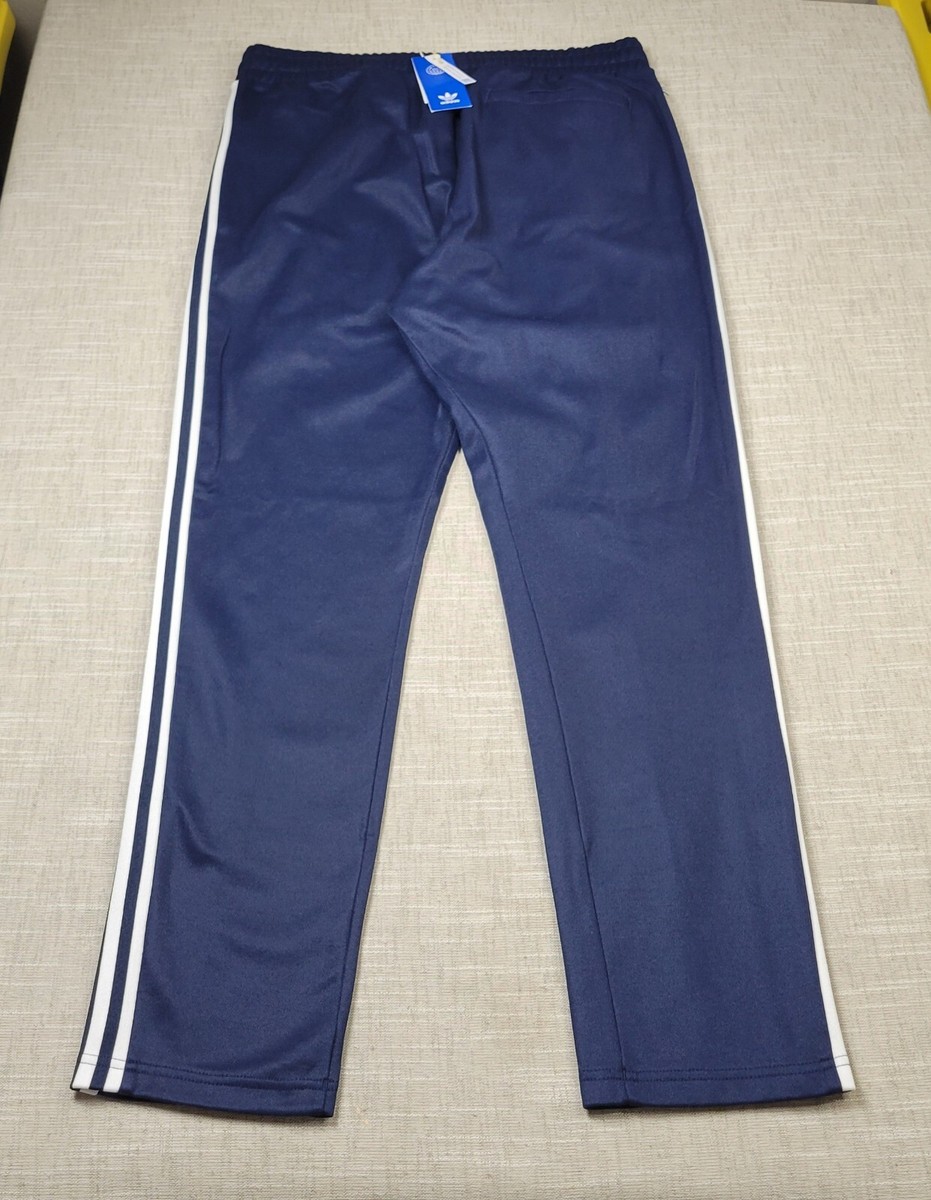 Adidas Originals Deluxe Track Pants Men's Size Small Navy Blue