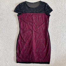 Vintage Y2K Fairy Grunge Dress Small Sheer Glitter Silver Mesh Whimsical Witch