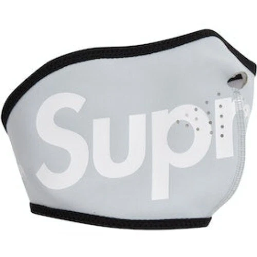 Masque gris clair Supreme Windstopper