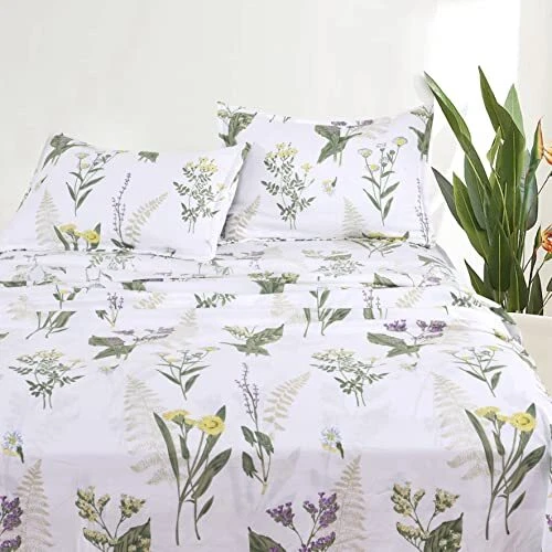 Floral sheets queen deals