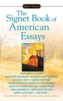 The Signet Book of American Essays; Signet Classics - 9780451530219, paperback