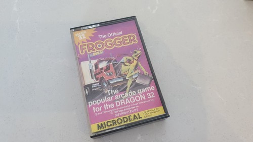 The official Frogger Sega Dragon 32 Computer Games S4
