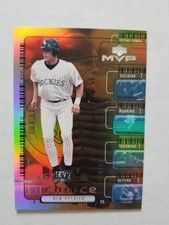 2000 Upper Deck MVP Scout's Choice Ben Petrick #SC9