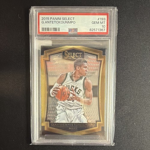 Panini 2015-16 Select Premier Level Giannis Antetokounmpo #193 PSA 10