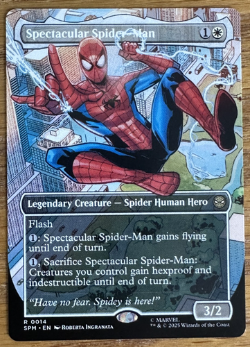 MTG Marvel Spider-Man, Spectacular Spider-Man - Borderless