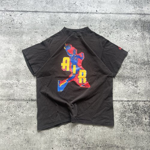 Men size M T-shirt 90S Usa Made Nike Michael Jordan Silver Tag Vintage Tops Orig - Picture 1 of 6
