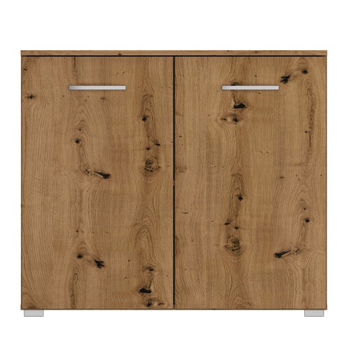 Kommode - Artisan Eiche - 2 Türen Sideboard Anrichte Beistellschrank - Bild 3 von 4