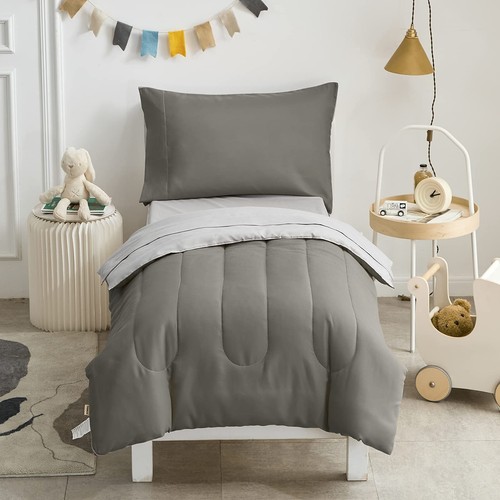 4 Pieces Bedding Set Ultra Soft and Breathable Sheet Set - Includes Comforter... - Picture 2 of 9