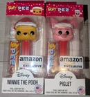 Funko Pop Disney Holiday Santa Winnie the Pooh and Piglet PEZ - Amazon Exclusive