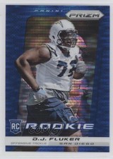 2013 Panini Prizm Rookie Wal-Mart Blue Pulsar Prizm DJ Fluker #285 0w8