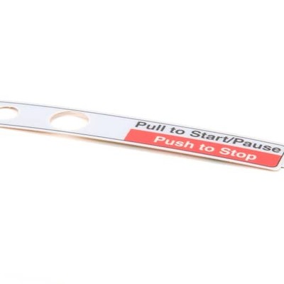 Hobart 00-873623 Label Start/Pause/Stop Commercial Appliance Control