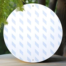 Light Beige Humorous Fun Art Patterns Aluminum Painting