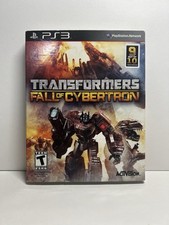 Transformers: Fall of Cybertron (Sony PlayStation 3, 2012) Complete/CIB Tested