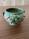1940's Roseville Pottery Blue-Green Jardiniere Planter 657-3"