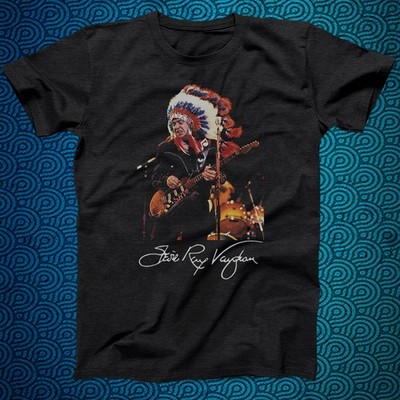 Stevie Ray Vaughan Vintage T-Shirt Unisex Mens Clothing Women's Clothing 