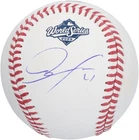 Roki Sasaki Los Angeles Dodgers Autographed 2025 World Series Logo Baseball
