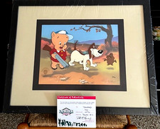 Warner Brothers Cel  AP-5/10 - Custom Framed - Brand New - Still Wrapped - Auto