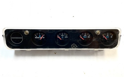 #ad Jeep YJ center gauge cluster 92 95 Wrangler fuel temp oil pressure volt READ AD $114.99