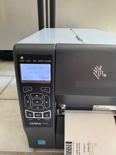 Zebra ZT230 Label Thermal Printer - Black - Picture 3 of 11