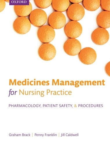 Medicines management for nursing practice: Pharmacology, Patient