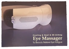 AIRSIDUN Eye Massager with Heat and Cooling Eye Masks for Dark Circles Puffiness