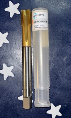 LMT FETTE UNF 3/4-16 Bottoming Extension Tap H3 STFL TiCN  6  OAL   HSS-E-PM 30H