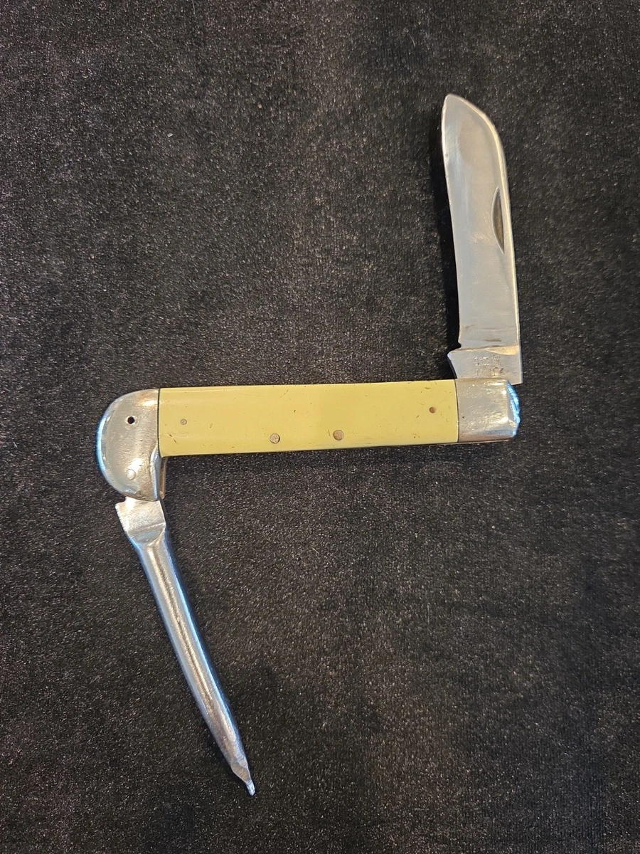 25+ Case XX Yellow Factory Manufacture Vintage Folding Knives for