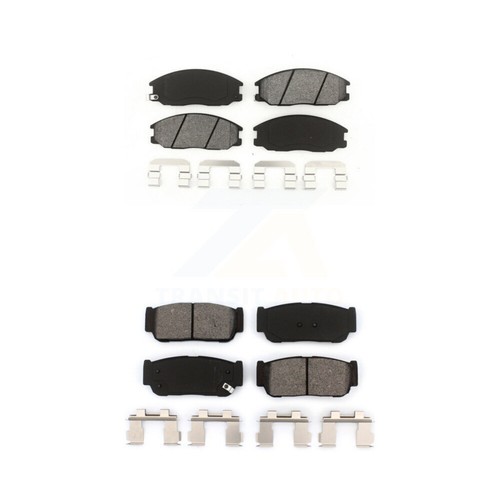 SIM KSM-100380 4-Wheel Set Brake Pad Sets Front & Rear for Kia Sorento 2003-2009 - Picture 1 of 2