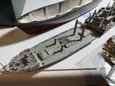 Balboa Scale Models Japanese Cargo Ship Kit Brass/Composite w/Blueprints & Box