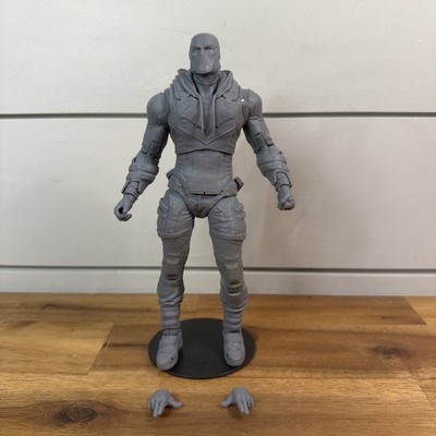 McFarlane Platinum grey Variant DC Red Hood Gotham Knights Figure Ships Fast!