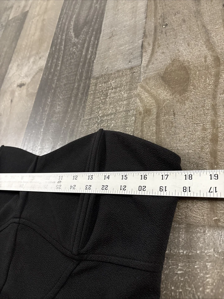 Romper feminino Xhilaration perna larga preto tubo grande - Imagem 4 de 4