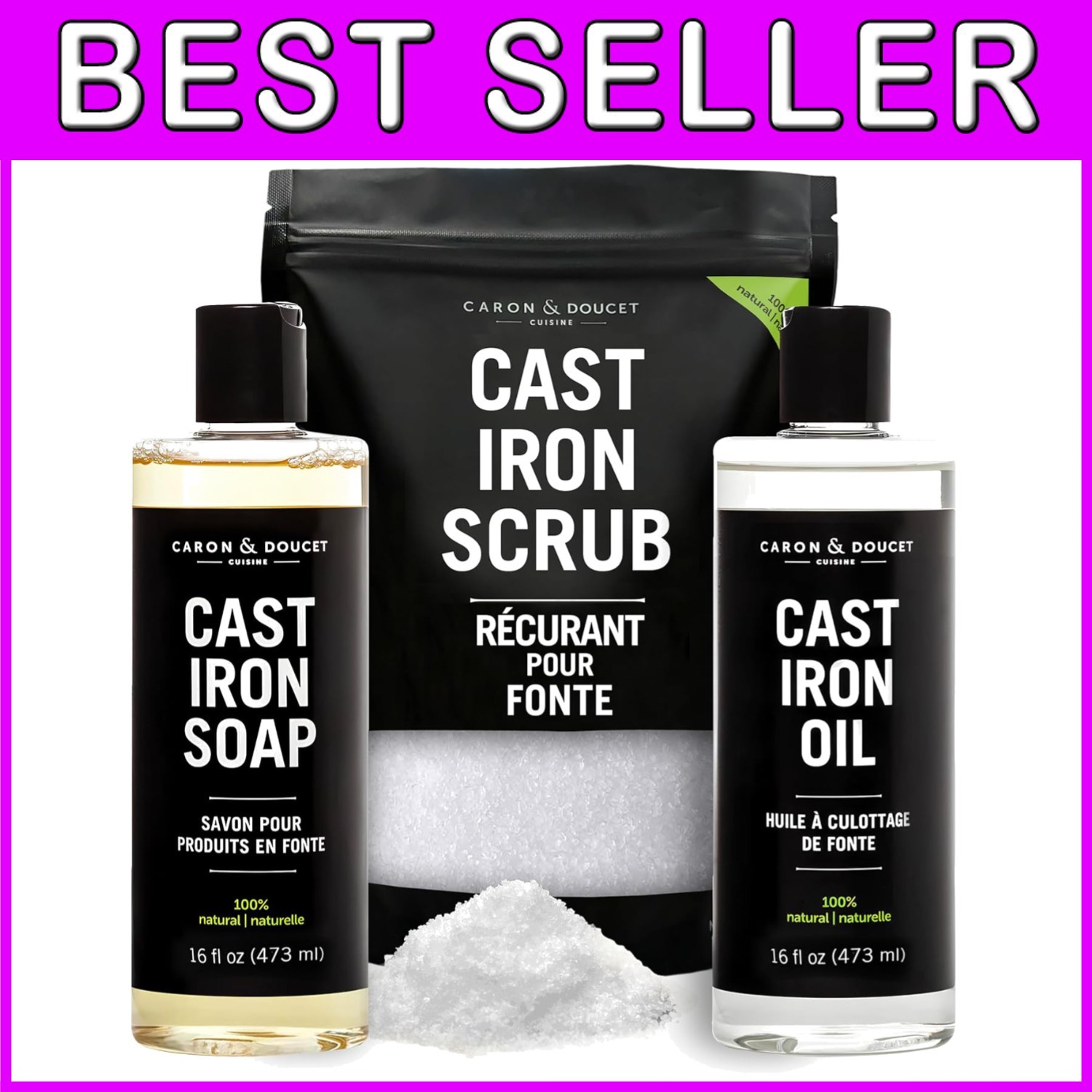 Ultimate Seasoning Oil Set | 100% Plant-Based Care Kit