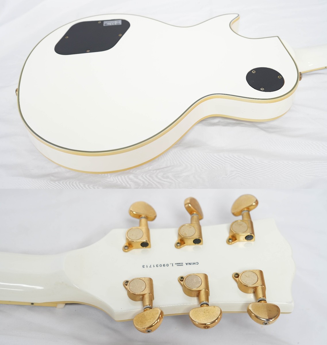 Grass Roots by ESP G-LP-60C WHITE 2009 Les Paul Custom | eBay