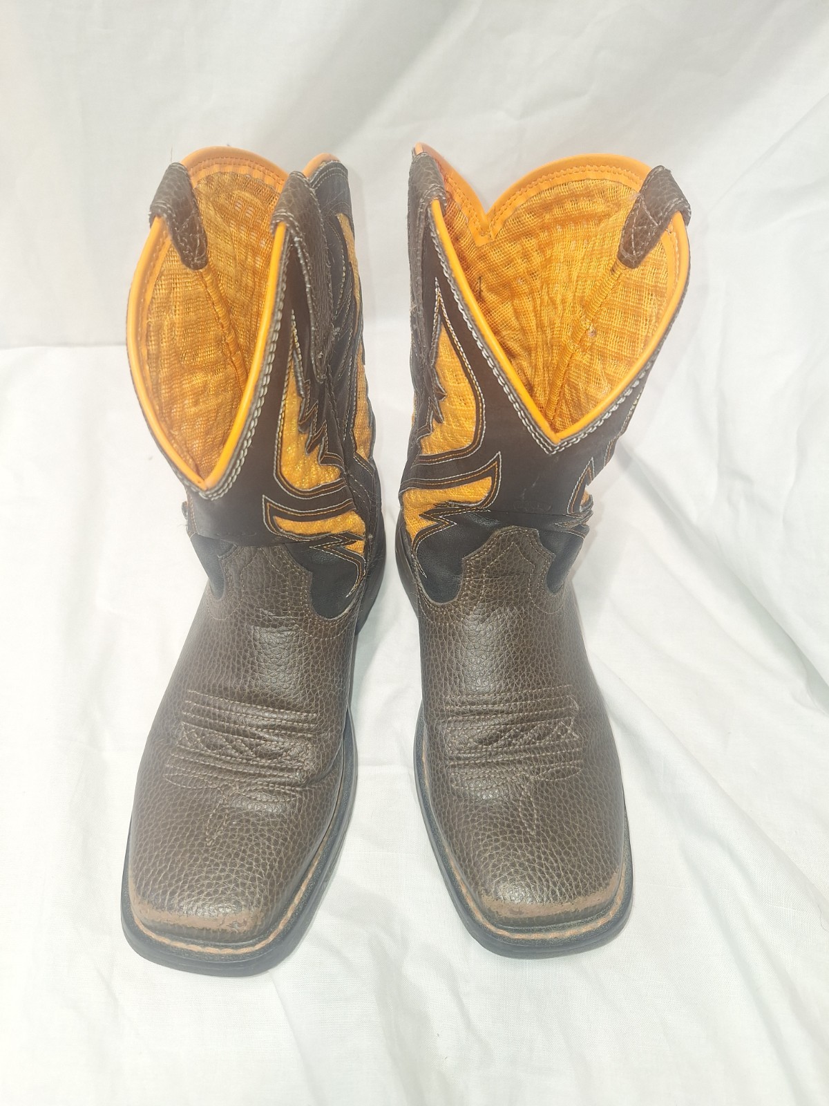 Ariat Work VentTEK Boot KIDS SZ 4 IN COCOA BROWN 10034159