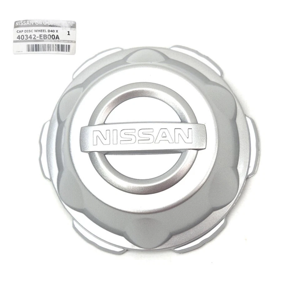 Cubierta de tapa central de rueda de 1 pieza para camioneta Nissan Navara D40 D23 Np300 2006-2018 Foto 2 de 4