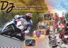 David Jefferies TT Legend 1972 - 2003 Postcards X 2