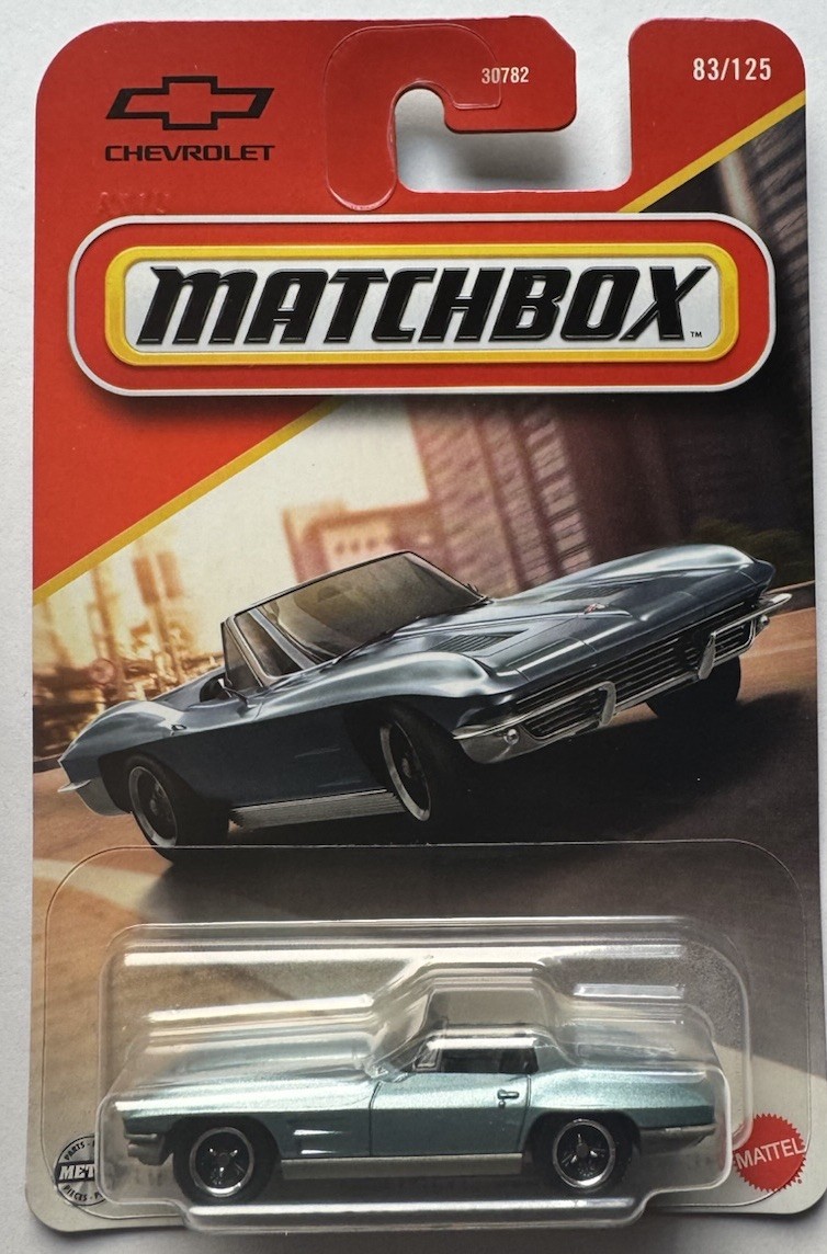 Matchbox 2025 1963 Chevy Corvette 83/125