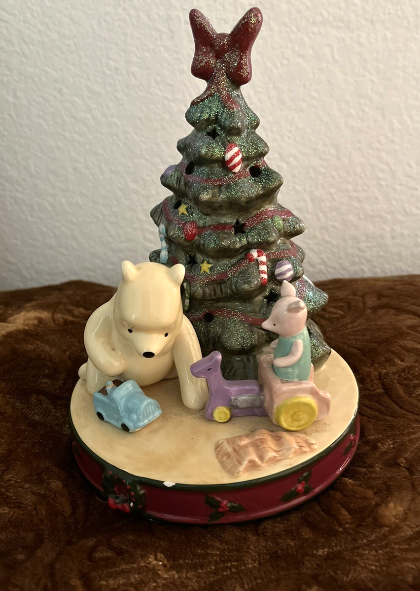 Disney Light Up Christmas Tree Winnie the Pooh Christmas Morning