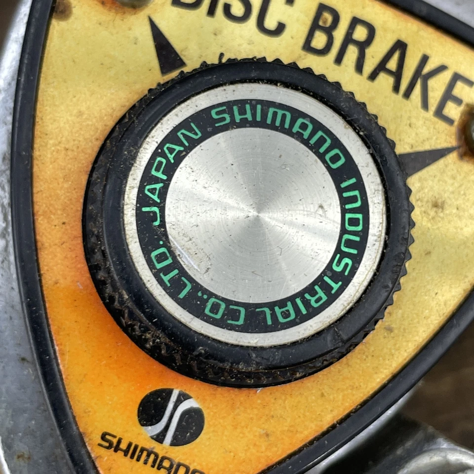 Vintage Shimano Japan Mechanical Disc Brake Caliper Rare Bicycle Part Claw Mount - Image 4 of 4