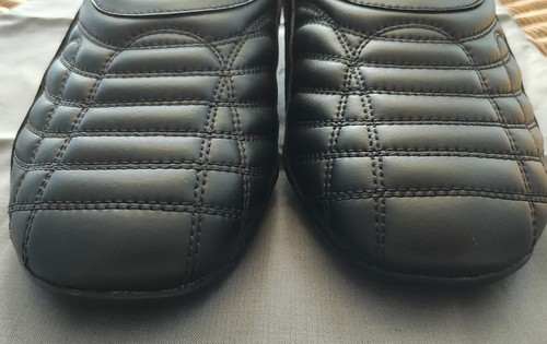 SNEAKER BALENCIAGA ZEN UK 8 EU 42 TUTTO NERO BIANCO LOGO PELLE OPACA - Foto 11 di 17